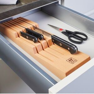 ZWILLING #Knife Block, 8-slot, Beechwood
